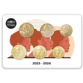 Frankrijk BU mini set 2024 oud + nieuw motief Frankrijk BU mini set 2024 oud + nieuw motief